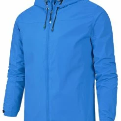 Allegra K Men's Hoodie Windbreaker Sports Hiking Cycling Lined Outdoor Drawstring Zipper Jackets 58 Allegra K Men's Hoodie Windbreaker Sports Hiking Cycling Lined Outdoor Drawstring Zipper Jackets