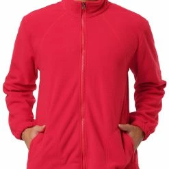 Allegra K Men's Full-Zip Fleece Jacket Long Sleeves Soft Stand Collar Winter Outdoor Coat With Pockets 69 Allegra K Men's Full-Zip Fleece Jacket Long Sleeves Soft Stand Collar Winter Outdoor Coat With Pockets
