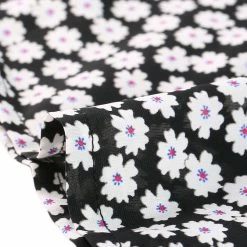 Allegra K Women's Contrast Ruffle Peter Pan Collar Dresses Button Front Floral Long Sleeve Above Knee Dress 15 Allegra K Women's Contrast Ruffle Peter Pan Collar Dresses Button Front Floral Long Sleeve Above Knee Dress