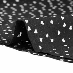 Allegra K Women's Ruffle Neck Heart Print Sweet Cute Chiffon Mini Dress 15 Allegra K Women's Ruffle Neck Heart Print Sweet Cute Chiffon Mini Dress