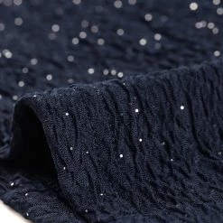 Allegra K Women's Party Tops Point Collar Keyhole Front Elegant Glitter Blouse