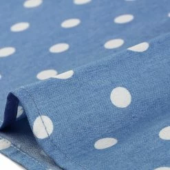 Allegra K Women's Vintage Shirtdress Cinched Waist A-Line Polka Dots Shirt Dress