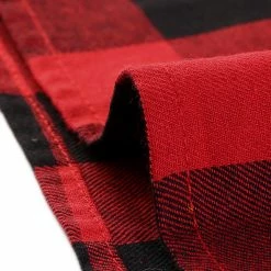 Allegra K Women's Ruffled Sleeve Belted Vintage Check Plaids Dress