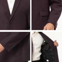 Allegra K Men's Dress Slim Fit Casual Blazer Single Breasted Two Button Business Suit Sports Coat 69 Allegra K Men's Dress Slim Fit Casual Blazer Single Breasted Two Button Business Suit Sports Coat