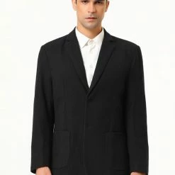 Allegra K Men's Dress Slim Fit Casual Blazer Single Breasted Two Button Business Suit Sports Coat 60 Allegra K Men's Dress Slim Fit Casual Blazer Single Breasted Two Button Business Suit Sports Coat