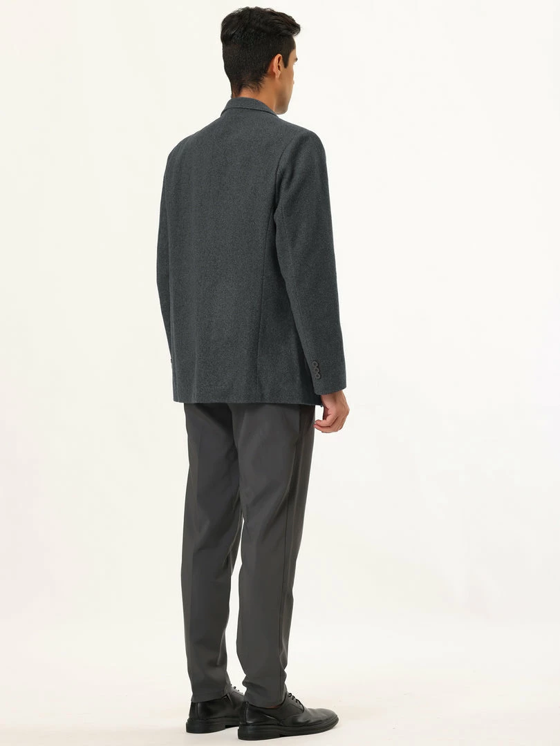 Allegra K Men's Dress Slim Fit Casual Blazer Single Breasted Two Button Business Suit Sports Coat 44 Allegra K Men's Dress Slim Fit Casual Blazer Single Breasted Two Button Business Suit Sports Coat