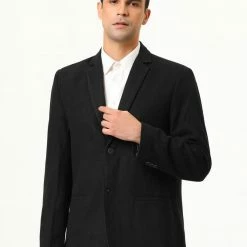 Allegra K Men's Dress Slim Fit Casual Blazer Single Breasted Two Button Business Suit Sports Coat 54 Allegra K Men's Dress Slim Fit Casual Blazer Single Breasted Two Button Business Suit Sports Coat