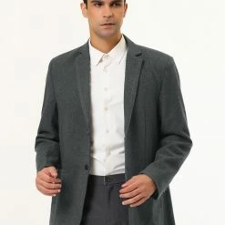 Allegra K Men's Dress Slim Fit Casual Blazer Single Breasted Two Button Business Suit Sports Coat 95 Allegra K Men's Dress Slim Fit Casual Blazer Single Breasted Two Button Business Suit Sports Coat