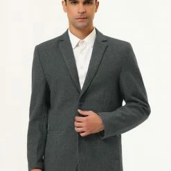 Allegra K Men's Dress Slim Fit Casual Blazer Single Breasted Two Button Business Suit Sports Coat 96 Allegra K Men's Dress Slim Fit Casual Blazer Single Breasted Two Button Business Suit Sports Coat