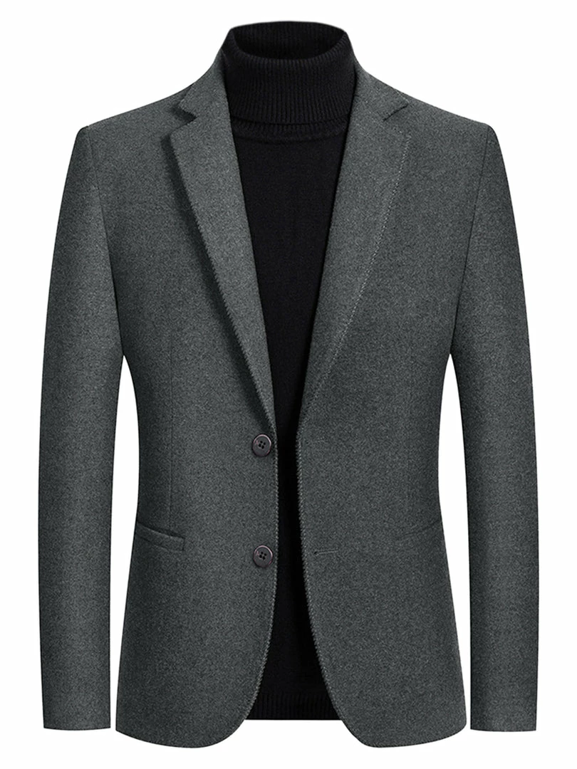 Allegra K Men's Dress Slim Fit Casual Blazer Single Breasted Two Button Business Suit Sports Coat 46 Allegra K Men's Dress Slim Fit Casual Blazer Single Breasted Two Button Business Suit Sports Coat