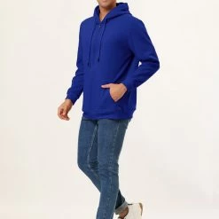 Allegra K Men's Sherpa Fleece Lined Hoodie Jacket Full-Zip Heavyweight Long Sleeves Sweatshirt With Pockets 56 Allegra K Men's Sherpa Fleece Lined Hoodie Jacket Full-Zip Heavyweight Long Sleeves Sweatshirt With Pockets