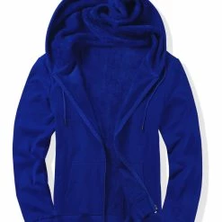 Allegra K Men's Sherpa Fleece Lined Hoodie Jacket Full-Zip Heavyweight Long Sleeves Sweatshirt With Pockets 52 Allegra K Men's Sherpa Fleece Lined Hoodie Jacket Full-Zip Heavyweight Long Sleeves Sweatshirt With Pockets