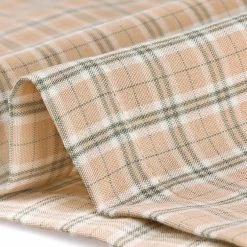 Allegra K Women's Plaid Notched Lapel Double Breasted Elastic Cuff Elegant Long Sleeve Blazer Dress