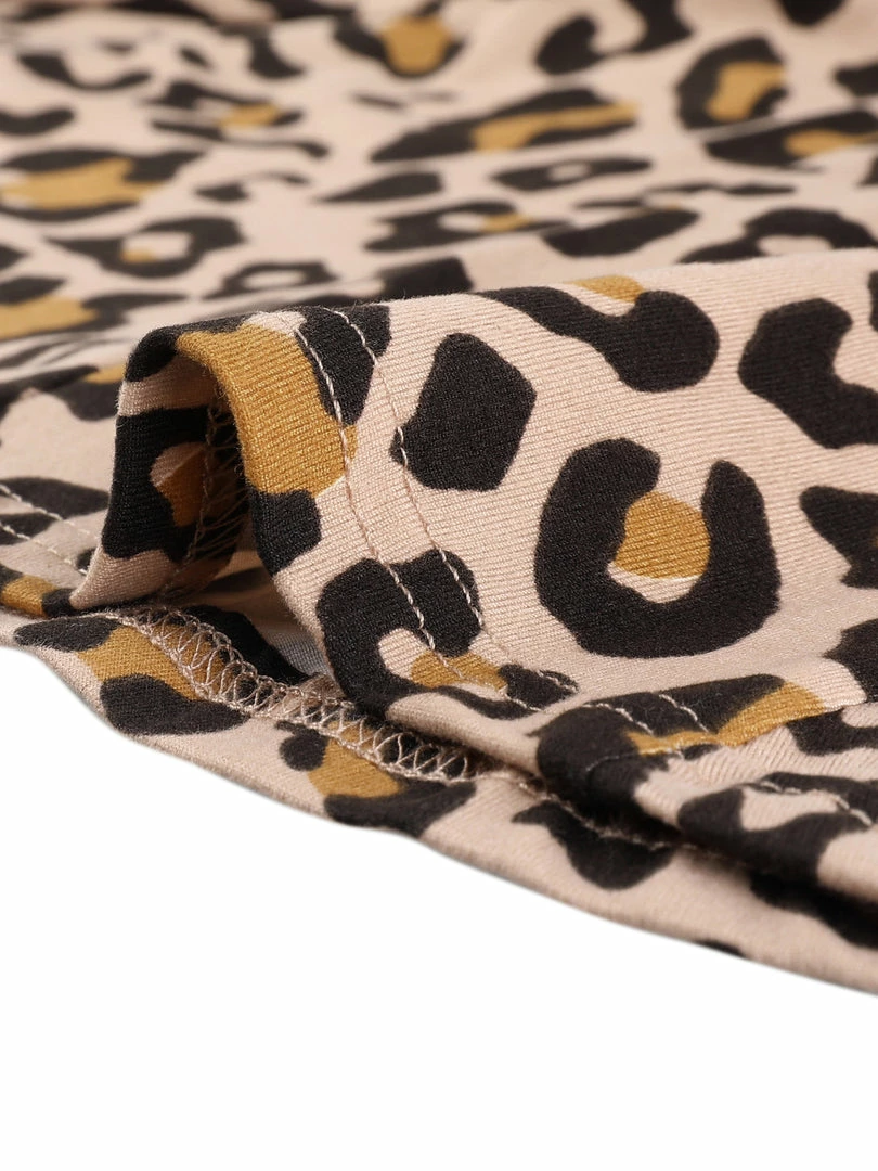 Allegra K 6507 Ladies Long Sleeves Scoop Neck Leopard Prints Peplum Shirt Women 51 Allegra K 6507 Ladies Long Sleeves Scoop Neck Leopard Prints Peplum Shirt Women