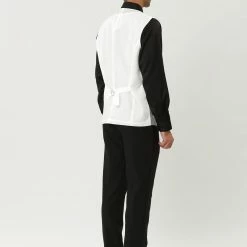 Allegra K Men's Disco Shiny Sequin Vest Sleeveless Suit Waistcoat Set With Bow Tie