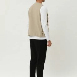 Allegra K Men's Outdoor Safari Waistcoat Sleeveless Multi Pockets Button Gilet Cargo Vest 44 Allegra K Men's Outdoor Safari Waistcoat Sleeveless Multi Pockets Button Gilet Cargo Vest