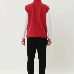 Allegra K Men's Full Zip Plush Vests Sleeveless Lightweight Outdoor Vest Jacket 56 Allegra K Men's Full Zip Plush Vests Sleeveless Lightweight Outdoor Vest Jacket