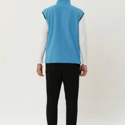 Allegra K Men's Full Zip Plush Vests Sleeveless Lightweight Outdoor Vest Jacket 44 Allegra K Men's Full Zip Plush Vests Sleeveless Lightweight Outdoor Vest Jacket