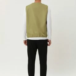 Allegra K Men's Casual Cargo Vest Lightweight Outdoor Safari Travel Fishing Vests With Multi-pockets