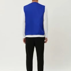 Allegra K Men's Casual Cargo Vest Lightweight Outdoor Safari Travel Fishing Vests With Multi-pockets