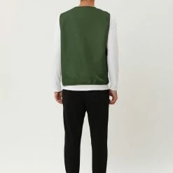 Allegra K Men's Casual Cargo Vest Lightweight Outdoor Safari Travel Fishing Vests With Multi-pockets