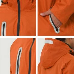 Allegra K Men's Windbreaker Faux Fleece Lined Drawstring Hoodie Zipper Outdoor Jackets 51 Allegra K Men's Windbreaker Faux Fleece Lined Drawstring Hoodie Zipper Outdoor Jackets