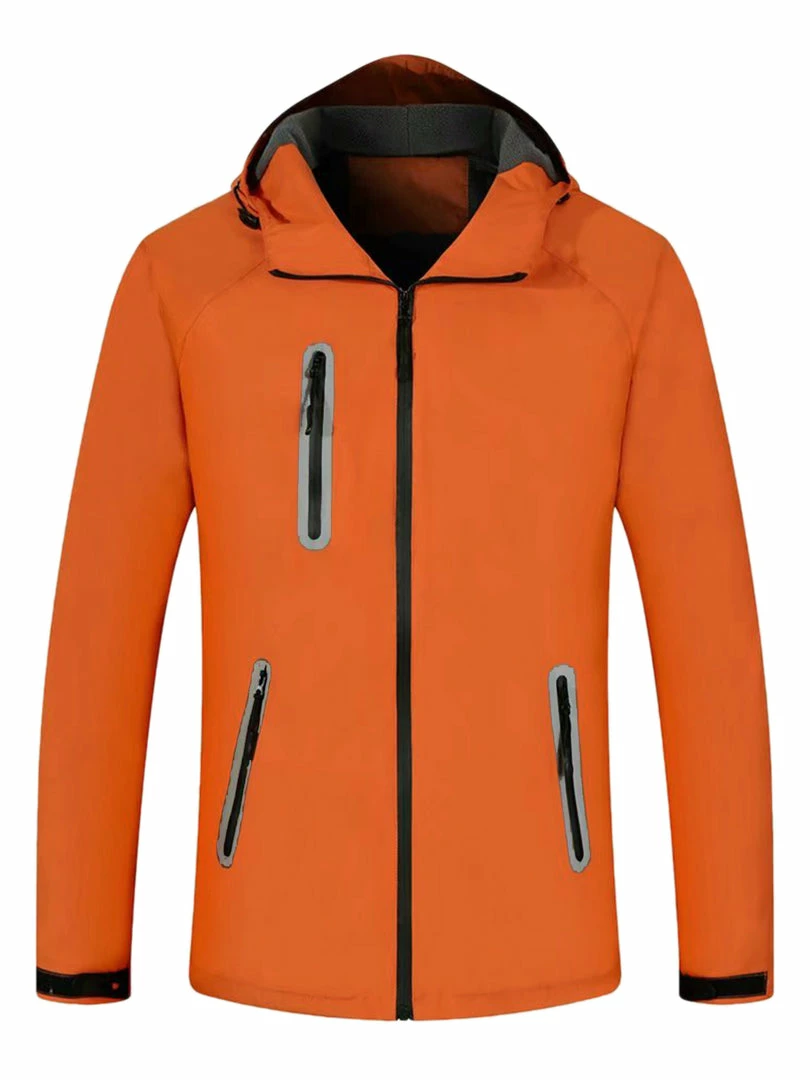 Allegra K Men's Windbreaker Faux Fleece Lined Drawstring Hoodie Zipper Outdoor Jackets 16 Allegra K Men's Windbreaker Faux Fleece Lined Drawstring Hoodie Zipper Outdoor Jackets