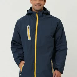 Allegra K Men's Windbreaker Faux Fleece Lined Drawstring Hoodie Zipper Outdoor Jackets 41 Allegra K Men's Windbreaker Faux Fleece Lined Drawstring Hoodie Zipper Outdoor Jackets