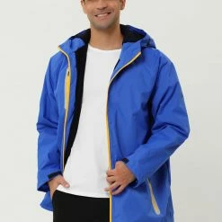 Allegra K Men's Windbreaker Faux Fleece Lined Drawstring Hoodie Zipper Outdoor Jackets 54 Allegra K Men's Windbreaker Faux Fleece Lined Drawstring Hoodie Zipper Outdoor Jackets