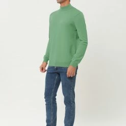 Allegra K Tops Men's Slim Fit Mock Turtleneck Neck Knit Pullover Lightweight Long Sleeves Basic Sweaters 103 Allegra K Tops Men's Slim Fit Mock Turtleneck Neck Knit Pullover Lightweight Long Sleeves Basic Sweaters