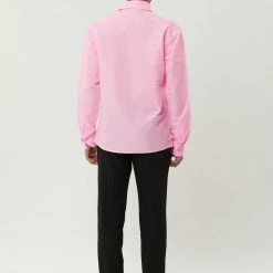 Allegra K Men's Dress Shirt Regular Fit Long Sleeves Button Down Prom Solid Shirt Tops