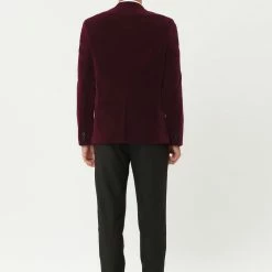 Allegra K Men's Velvet Blazer One Button Party Prom Tuxedo Dinner Suit Jacket Sports Coat 25 Allegra K Men's Velvet Blazer One Button Party Prom Tuxedo Dinner Suit Jacket Sports Coat