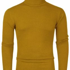Allegra K Men's Casual Turtleneck Sweaters Slim Fit Long Sleeve Turtle Neck Knit Pullover Top