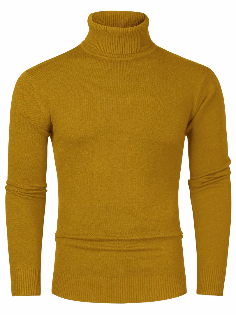 Allegra K Men's Casual Turtleneck Sweaters Slim Fit Long Sleeve Turtle Neck Knit Pullover Top 4 Allegra K Men's Casual Turtleneck Sweaters Slim Fit Long Sleeve Turtle Neck Knit Pullover Top
