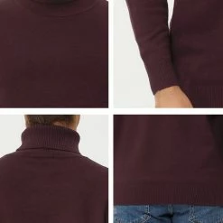 Allegra K Men's Casual Turtleneck Sweaters Slim Fit Long Sleeve Turtle Neck Knit Pullover Top 61 Allegra K Men's Casual Turtleneck Sweaters Slim Fit Long Sleeve Turtle Neck Knit Pullover Top