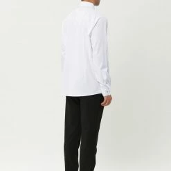 Allegra K Men's Slim Fit Long Sleeves Button Down Party Prom Dress Shirts