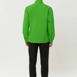 Allegra K Men's Dress Shirt Regular Fit Long Sleeves Button Down Prom Solid Shirt Tops