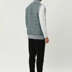 Allegra K Men's Winter Puffer Vest Quilted Zipper Sleeveless Plush Lined Jacket Outdoor 38 Allegra K Men's Winter Puffer Vest Quilted Zipper Sleeveless Plush Lined Jacket Outdoor