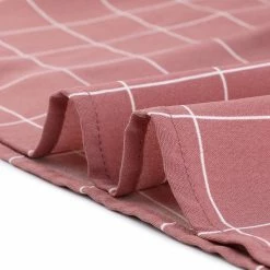 Allegra K Women's Plaid Long Sleeve Half Placket Contrast Point Collar Shirt Dress