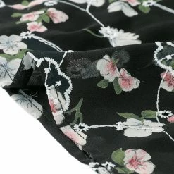 Allegra K Women's Peter Pan Collar Lace Embroidered Casual Floral Shirt Blouse 61 Allegra K Women's Peter Pan Collar Lace Embroidered Casual Floral Shirt Blouse