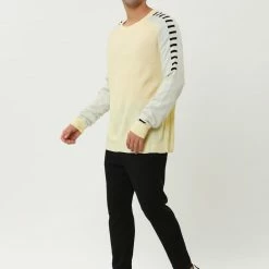 Allegra K Men's Casual Rib Knit Sweater Crew Neck Long Sleeve Ribbed Knitted Pullover Top