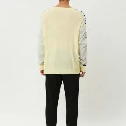 Allegra K Men's Casual Rib Knit Sweater Crew Neck Long Sleeve Ribbed Knitted Pullover Top