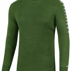 Allegra K Men's Casual Rib Knit Sweater Crew Neck Long Sleeve Ribbed Knitted Pullover Top