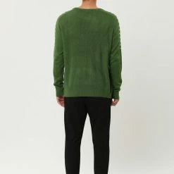 Allegra K Men's Casual Rib Knit Sweater Crew Neck Long Sleeve Ribbed Knitted Pullover Top