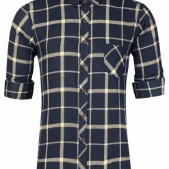 Allegra K Men's Casual Long Sleeve Button Down Plaid Checked Dress Shirts 58 Allegra K Men's Casual Long Sleeve Button Down Plaid Checked Dress Shirts