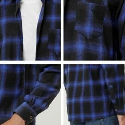 Allegra K Men's Casual Long Sleeve Button Down Plaid Checked Dress Shirts 99 Allegra K Men's Casual Long Sleeve Button Down Plaid Checked Dress Shirts