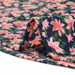 Allegra K Women's Contrast Collar Button Front Vintage Floral Long Sleeve Shirt Dress 21 Allegra K Women's Contrast Collar Button Front Vintage Floral Long Sleeve Shirt Dress