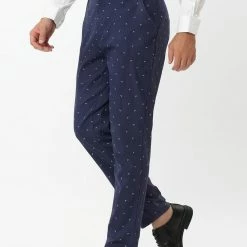 Allegra K Men's Business Trousers Casual Printed Slim Fit Flat Front Chinos Dress Pants 47 Allegra K Men's Business Trousers Casual Printed Slim Fit Flat Front Chinos Dress Pants