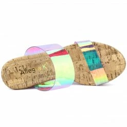 Allegra K Shoes Women's Clear Platform Transparent Straps Wedge Heels Sandals 19 Allegra K Shoes Women's Clear Platform Transparent Straps Wedge Heels Sandals