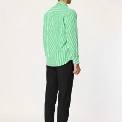 Allegra K Men's Business Vertical Striped Long Sleeves Button Down Dress Shirts 56 Allegra K Men's Business Vertical Striped Long Sleeves Button Down Dress Shirts